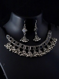 Oxidized Jewelry Set